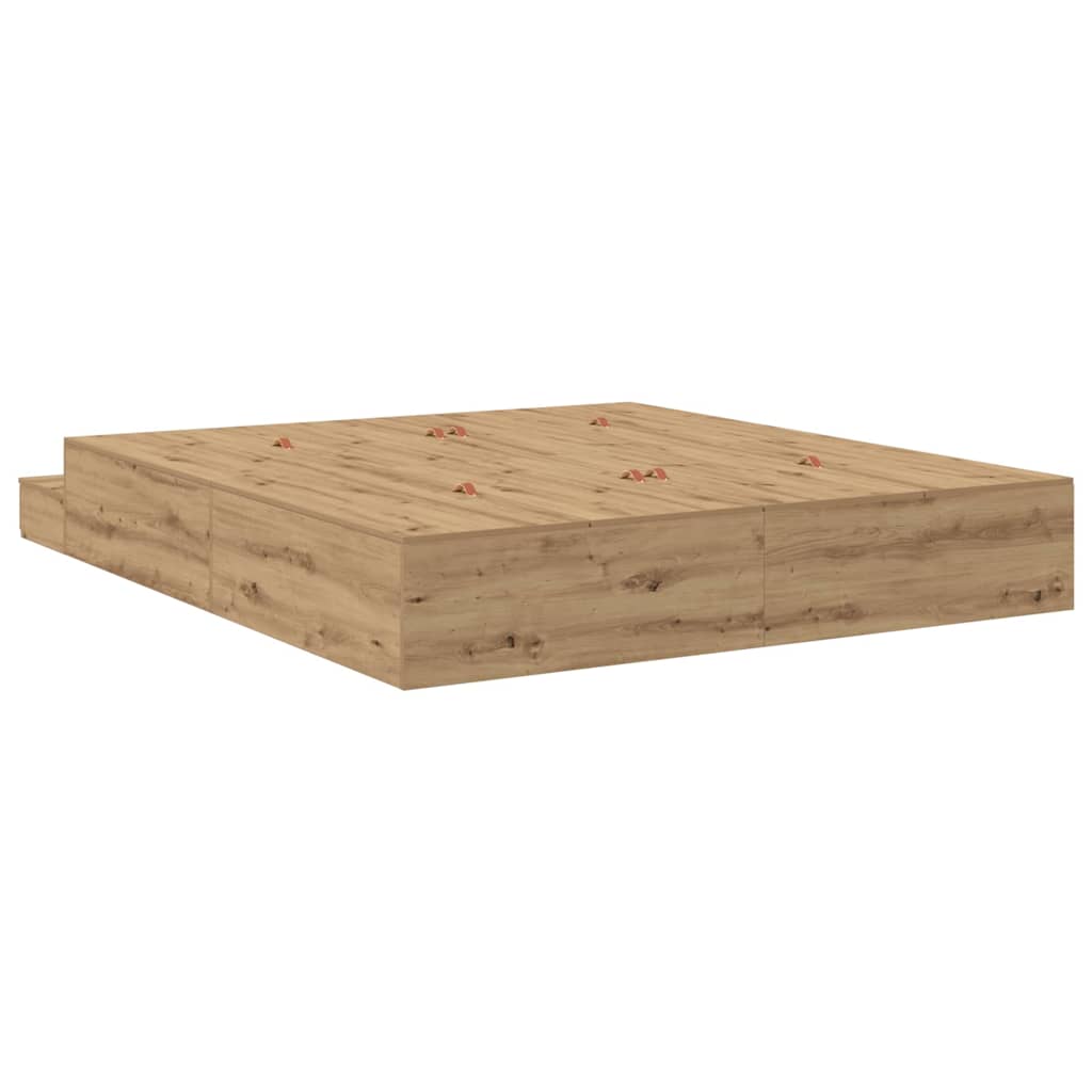 Κρεβάτι με αποθηκευτικό χώρο με συρτάρι Artisan Oak 200 cm - Pakobazaar