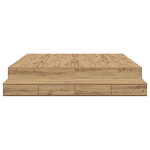 Κρεβάτι με αποθηκευτικό χώρο με συρτάρι Artisan Oak 200 cm - Pakobazaar
