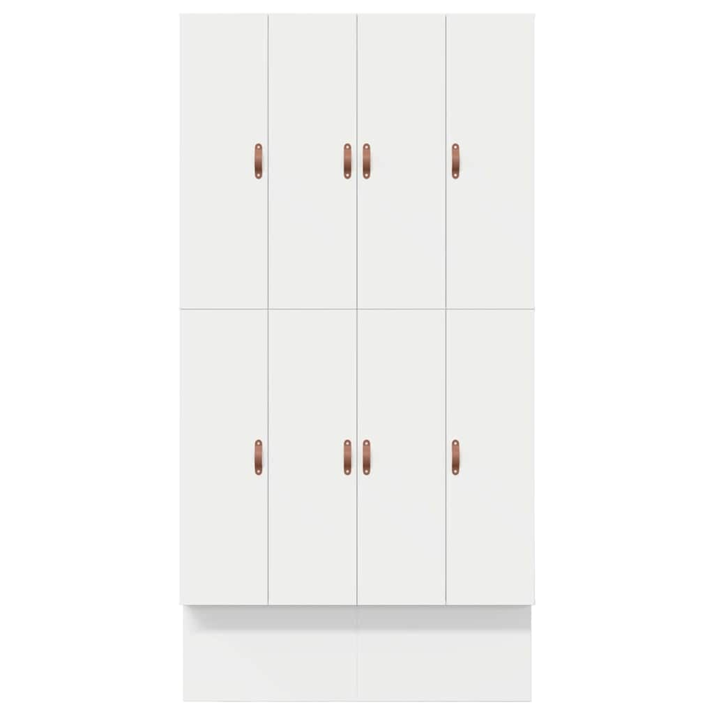 Κρεβάτι με αποθηκευτικό χώρο Λευκό 120 cm Επεξεργασμένο ξύλο - Pakobazaar