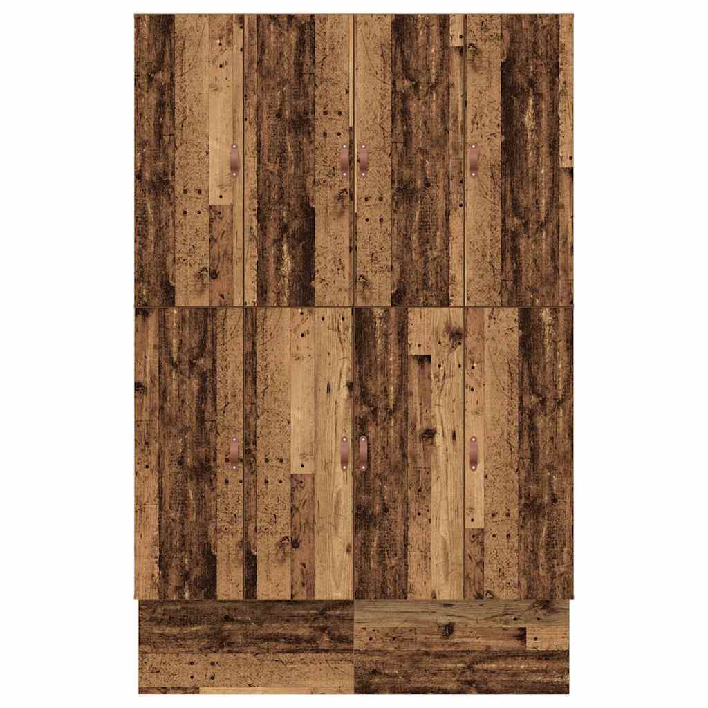 Κρεβάτι με αποθηκευτικό χώρο με συρτάρι Παλιό Ξύλο 150 cm