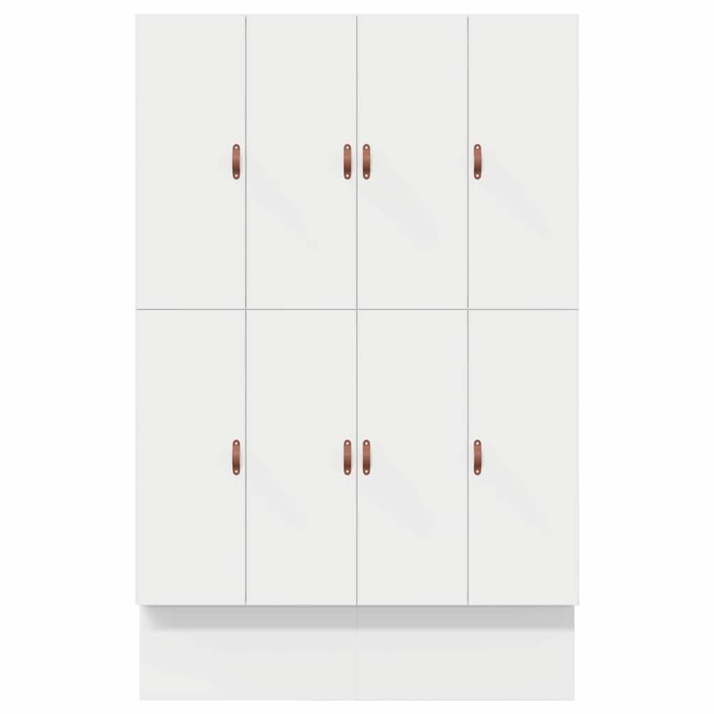 Κρεβάτι με αποθηκευτικό χώρο Λευκό 160 cm Επεξεργασμένο ξύλο