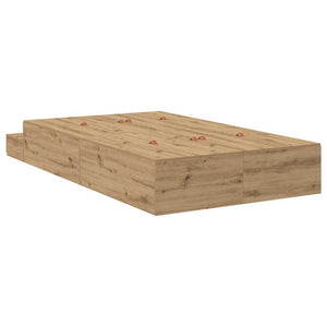 Κρεβάτι με αποθηκευτικό χώρο με συρτάρι Artisan Oak 120 cm - Pakobazaar