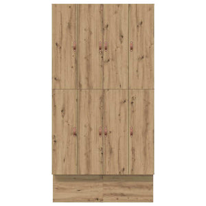 Κρεβάτι με αποθηκευτικό χώρο με συρτάρι Artisan Oak 120 cm - Pakobazaar