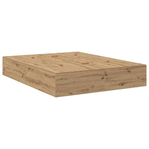 Κρεβάτι με αποθηκευτικό χώρο με συρτάρι Artisan Oak 140 cm - Pakobazaar