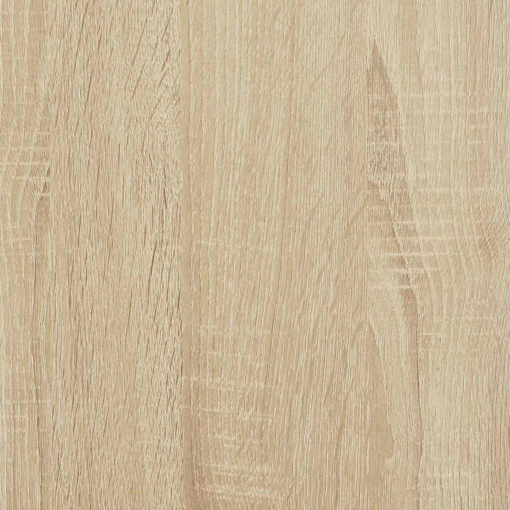 Κρεβάτι Βιβλιοθήκης Δρύς Sonoma 120 x 190 cm Επεξεργασμένο Ξύλο - Pakobazaar