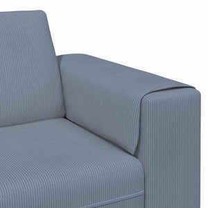 Καναπές Μπλε 250 x 77 x 76 εκ. Υφασμάτινο Κορντουρά