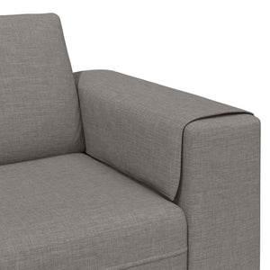 Καναπές σαλονιού 3 pcs Taupe Πολυεστέρας - Pakobazaar