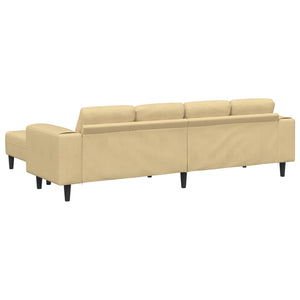 Καναπές Γκρι Πράσινο 250 x 188 x 76 εκ. Υφασμάτινο Κορντουρά