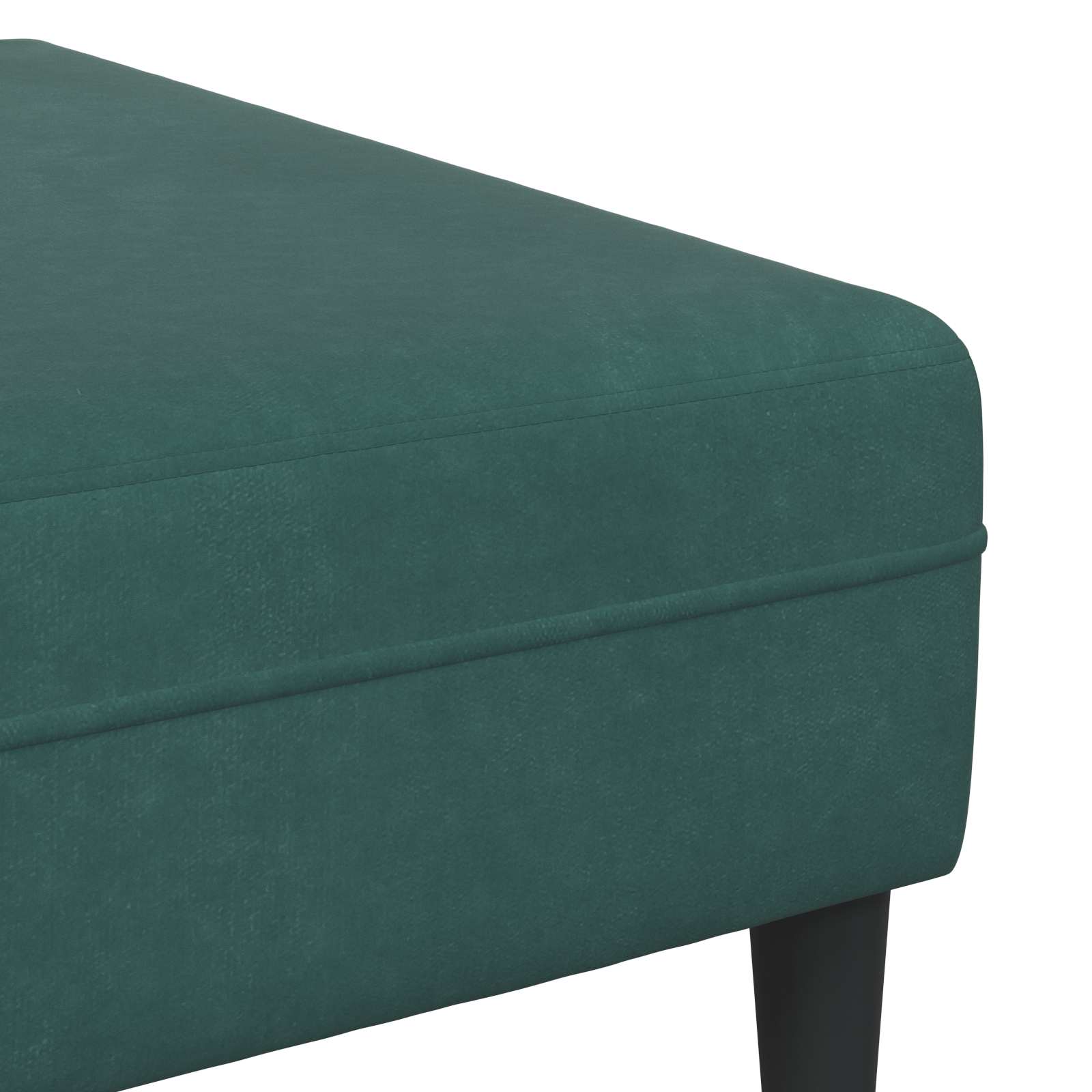 Καναπές 3 pcs Σκούρο Πράσινο 250 x 188 x 76 εκ. Βελούδο
