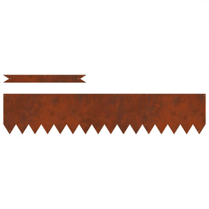 Περίγραμμα γκαζόν 50 τμχ. 100 x 0.05 x 20 εκ Σκ rusty
