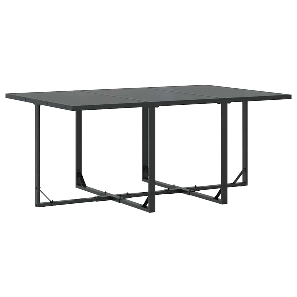 Σέτ φαγητού για κήπο 11 pcs Μαύρο Ατσάλι