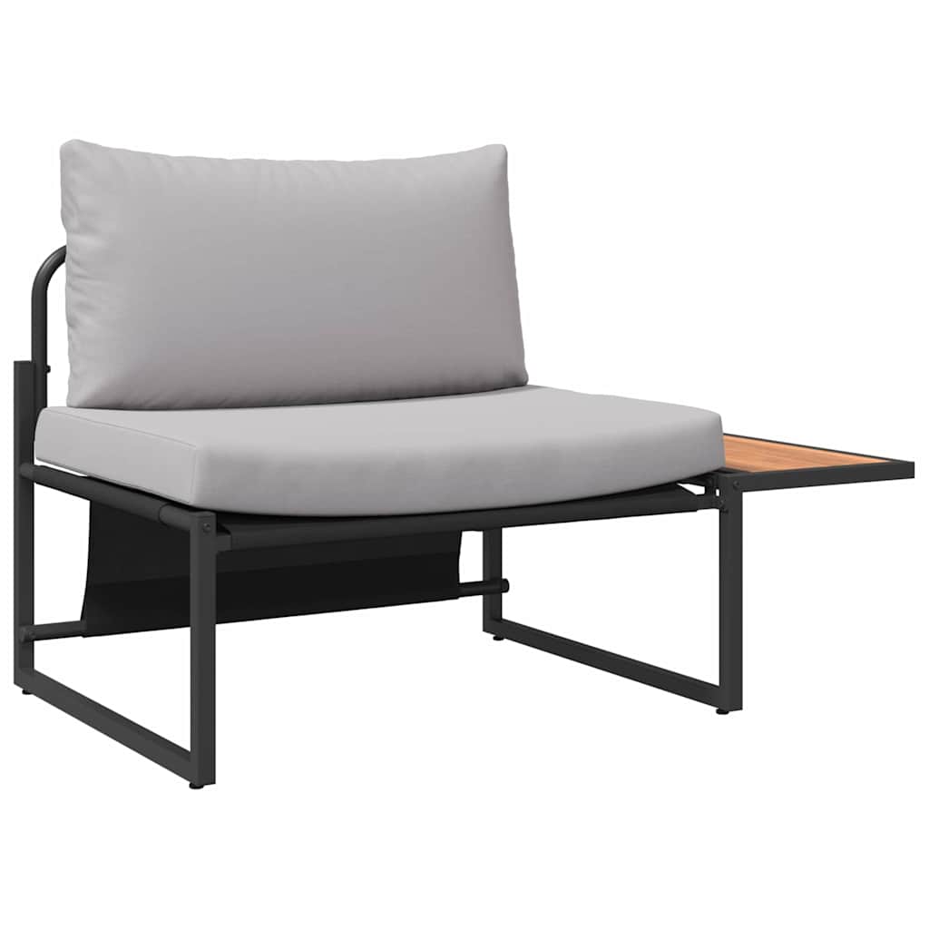 Σέτ φαγητού για κήπο 3 pcs Ανοιχτό γκρι Ατσάλι