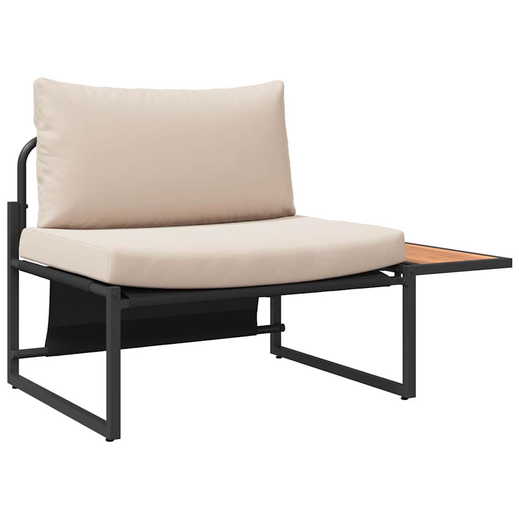 Σέτ φαγητού για κήπο 3 pcs Taupe Ατσάλι