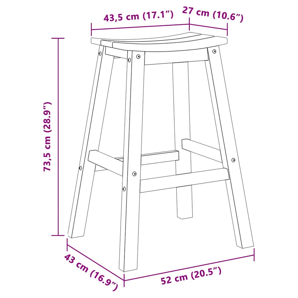 Σετ Μπαρ Κήπου 4 pcs Ανοιχτό γκρι HDPE