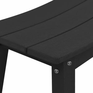 Σετ Μπαρ Κήπου 6 τμχ. Μαύρο HDPE