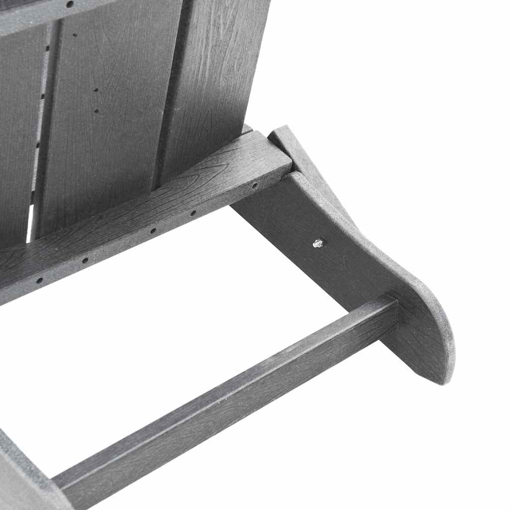 Καρέκλα Κήπου 2 pcs Ανοιχτό γκρι 80.5 x 74.5 x 92 εκ
