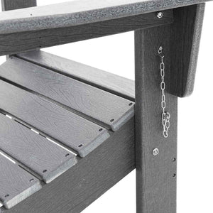 Καρέκλα Κήπου 3 pcs Ανοιχτό γκρι 80.5 x 74.5 x 92 εκ - Pakobazaar
