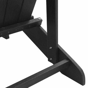Καρέκλα Κήπου 2 pcs Μαύρο 82 x 74 x 92 εκ. Πολυαιθυλένιο - Pakobazaar