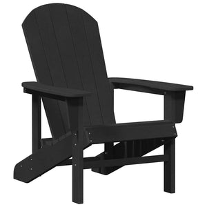 Καρέκλα Κήπου 2 pcs Μαύρο 82 x 74 x 92 εκ. Πολυαιθυλένιο - Pakobazaar