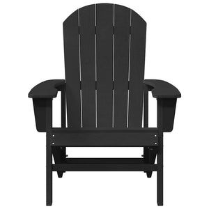 Καρέκλα Κήπου 2 pcs Μαύρο 82 x 74 x 92 εκ. Πολυαιθυλένιο - Pakobazaar