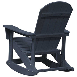 Καρέκλες Ροκάντας Adirondack 2 τμχ. Σκούρο μπλε HDPE