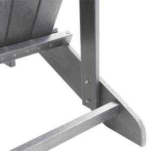 Καρέκλα Κήπου 2 pcs Ανοιχτό γκρι 83 x 74 x 92 εκ Πολυαιθυλένιο - Pakobazaar