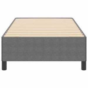 Κρεβάτι με ελατήρια Ανοιχτό γκρι 90 x 190 cm