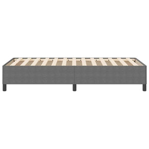 Κρεβάτι με ελατήρια Ανοιχτό γκρι 90 x 190 cm