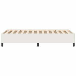 Κρεβάτι με ελατήρια Κρεμ 90 x 190 cm Υφασμάτινο Κορντουρά