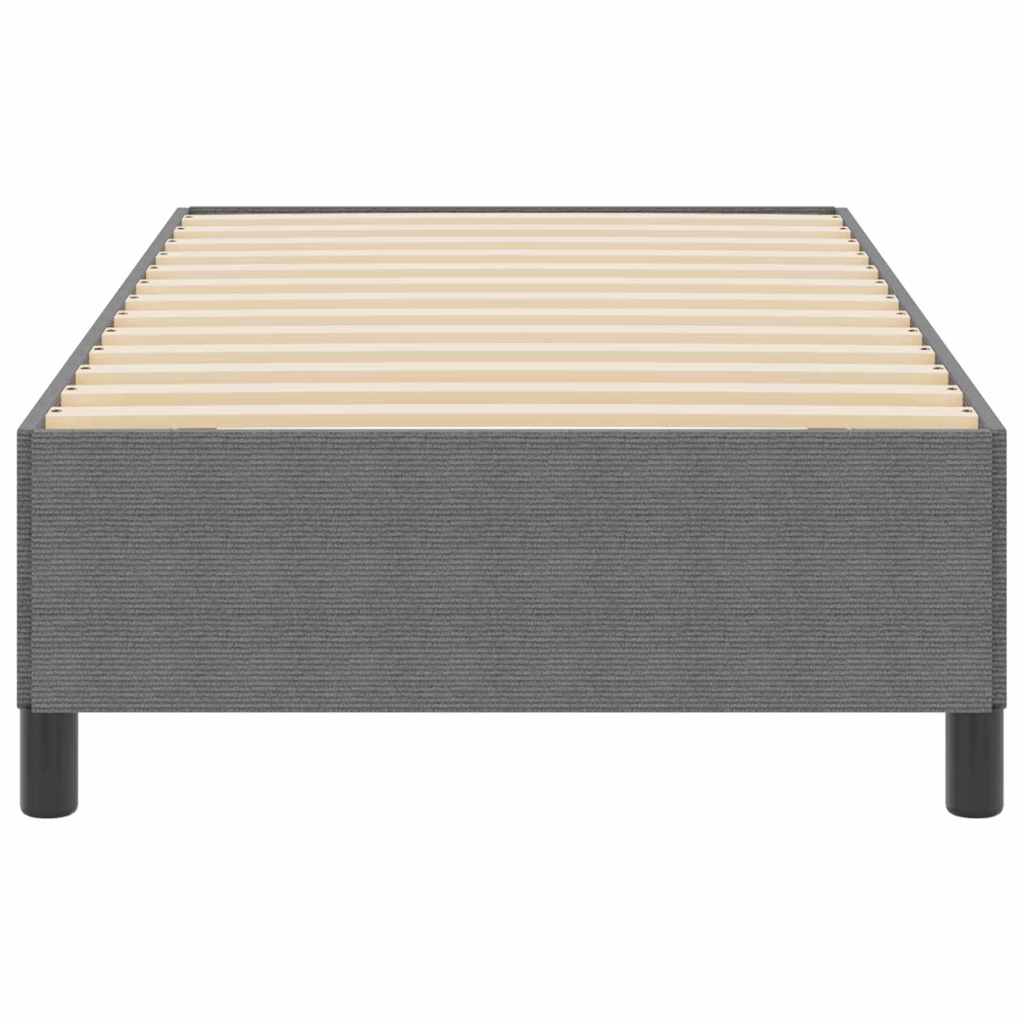 Κρεβάτι με ελατήρια Ανοιχτό γκρι 100 x 200 cm - Pakobazaar