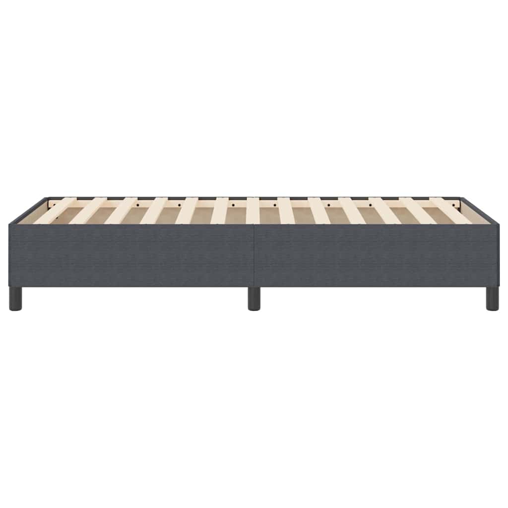 Κρεβάτι με ελατήρια Σκούρο Γκρι 100 x 200 cm - Pakobazaar