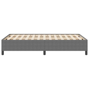 Κρεβάτι με ελατήρια Ανοιχτό γκρι 120 x 190 cm