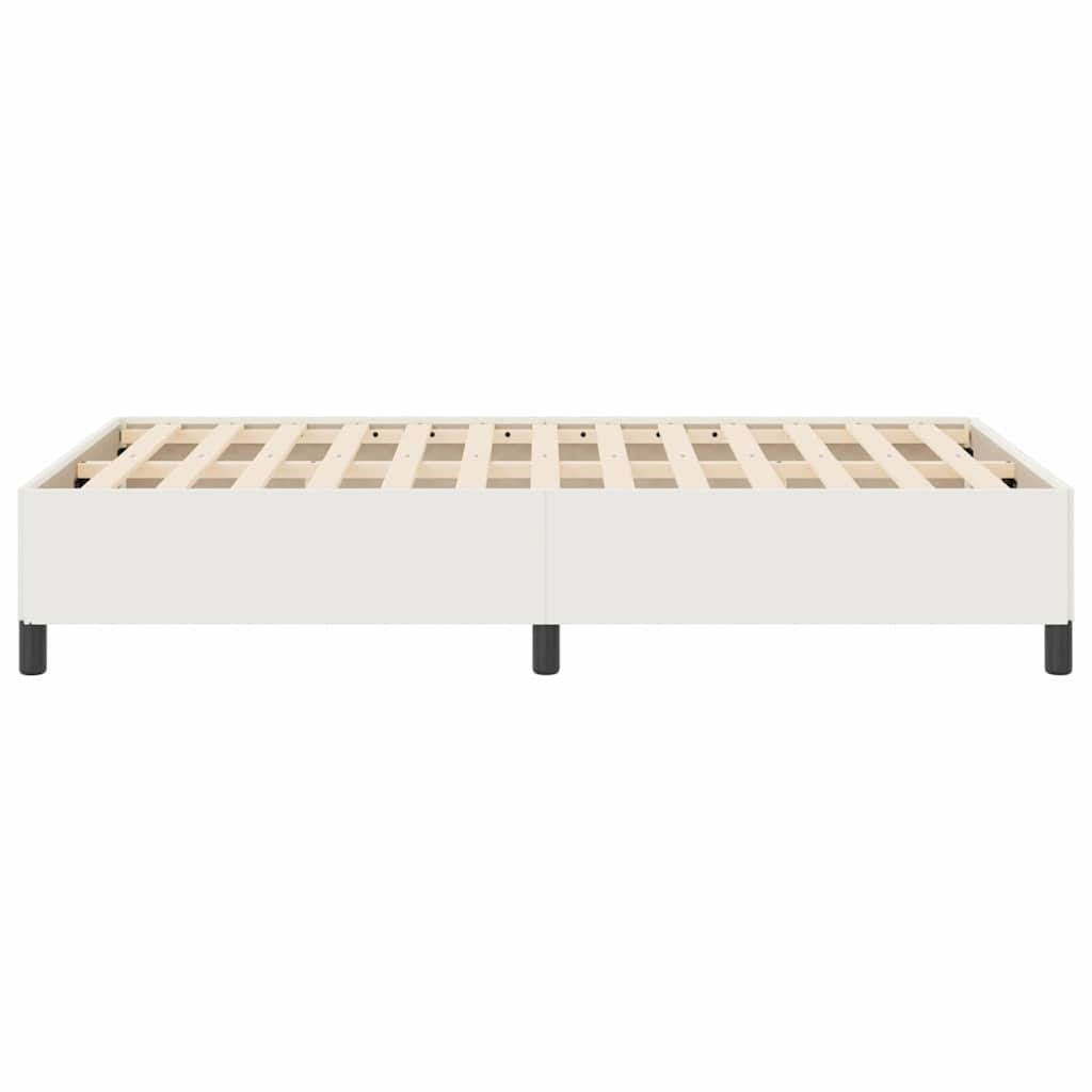 Κρεβάτι με ελατήρια Κρεμ 120 x 190 cm Υφασμάτινο Κορντουρά - Pakobazaar