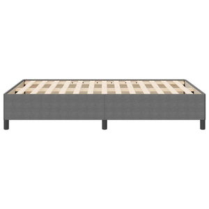 Κρεβάτι με ελατήρια Ανοιχτό γκρι 140 x 190 cm - Pakobazaar