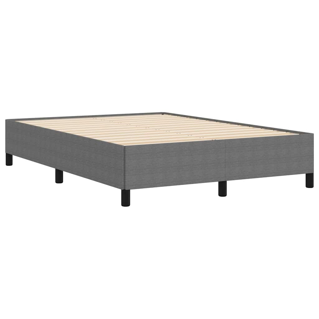 Κρεβάτι με ελατήρια Ανοιχτό γκρι 140 x 200 cm - Pakobazaar