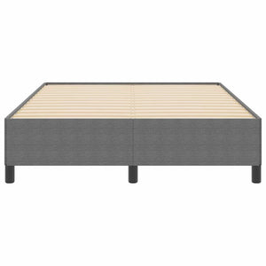 Κρεβάτι με ελατήρια Ανοιχτό γκρι 160 x 200 cm - Pakobazaar