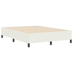 Κρεβάτι με ελατήρια Κρεμ 160 x 200 cm Υφασμάτινο Κορντουρά - Pakobazaar