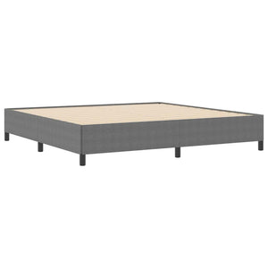 Κρεβάτι με ελατήρια Ανοιχτό γκρι 200 x 200 cm - Pakobazaar