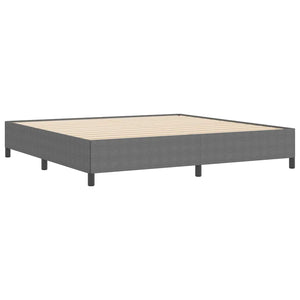 Κρεβάτι με ελατήρια Ανοιχτό γκρι 200 x 200 cm - Pakobazaar