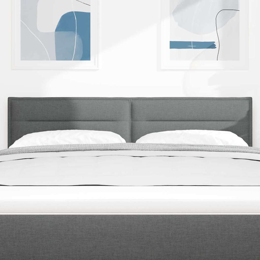 Κεφαλάρι Σκούρο Γκρι 144 cm ύφασμα - Pakobazaar