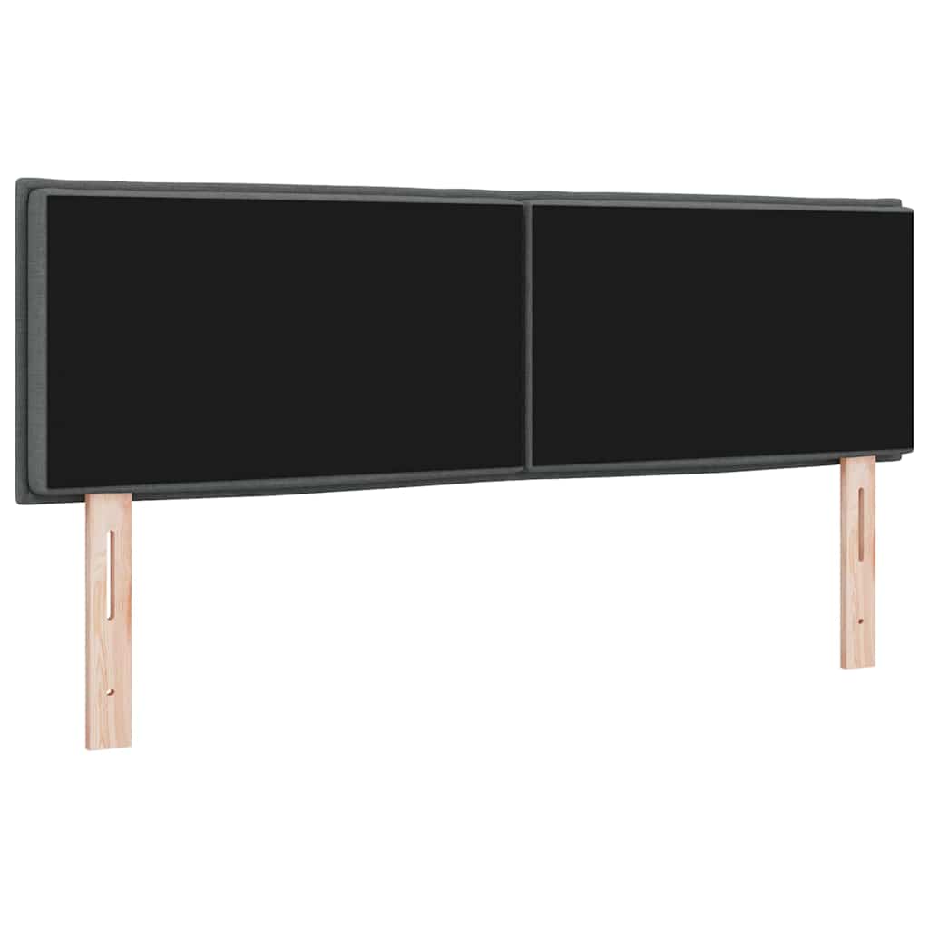 Κεφαλάρι Σκούρο Γκρι 144 cm ύφασμα - Pakobazaar