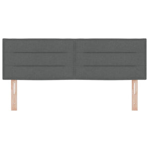 Κεφαλάρι Σκούρο Γκρι 144 cm ύφασμα - Pakobazaar