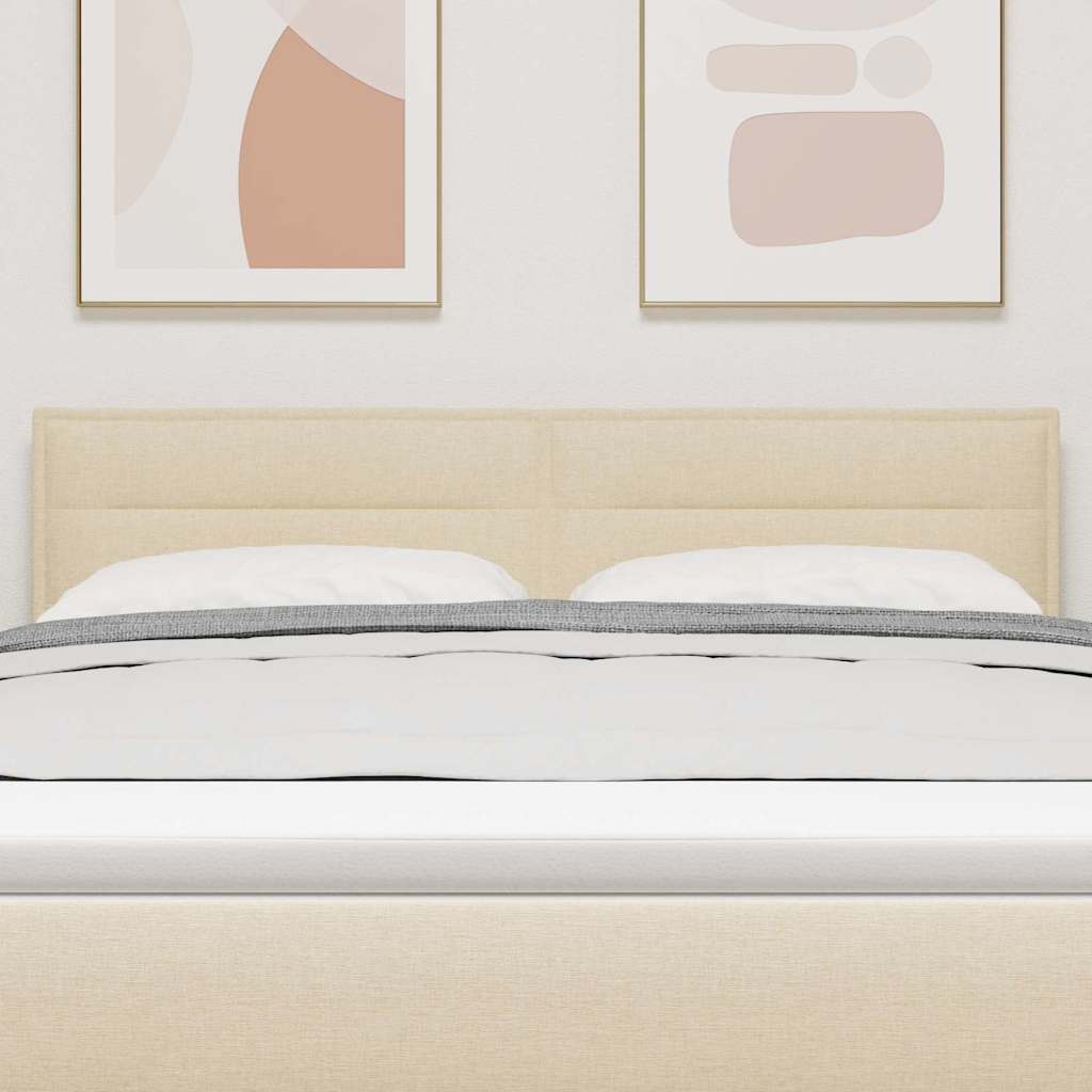 Κεφαλάρι Κρεμ 144 cm ύφασμα - Pakobazaar