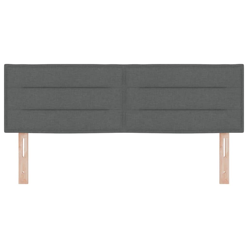 Κεφαλάρι Σκούρο Γκρι 160 cm ύφασμα - Pakobazaar