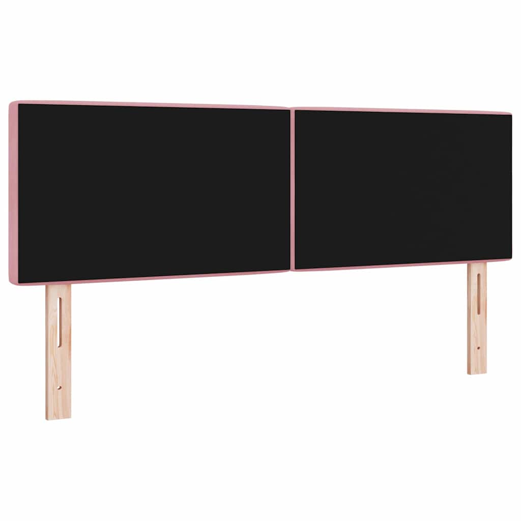 Κεφαλάρι Ροζ 144 cm Βελούδο - Pakobazaar