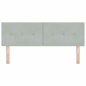 Κεφαλάρι Ανοιχτό γκρι 144 cm Βελούδο - Pakobazaar