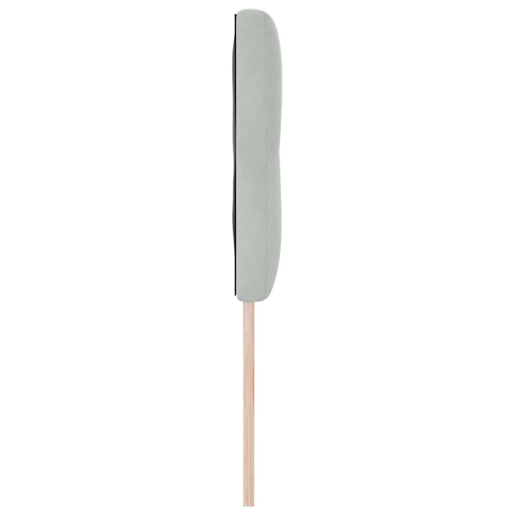 Κεφαλάρι Ανοιχτό γκρι 144 cm Βελούδο - Pakobazaar