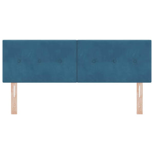 Κεφαλάρι Σκούρο Μπλε 144 cm Βελούδο - Pakobazaar