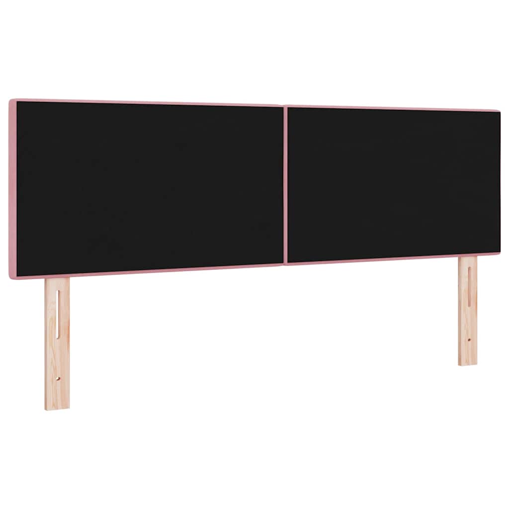 Κεφαλάρι Ροζ 144 cm Βελούδο - Pakobazaar