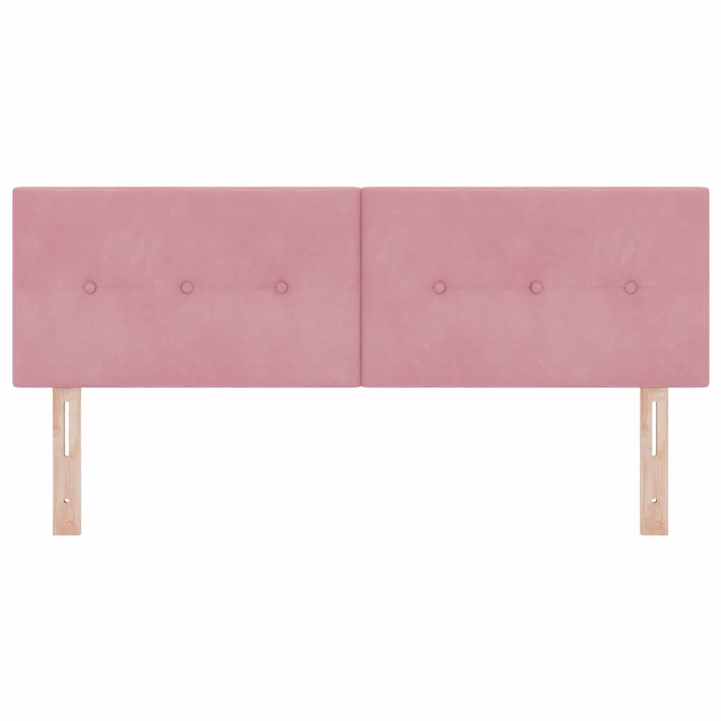 Κεφαλάρι Ροζ 144 cm Βελούδο - Pakobazaar